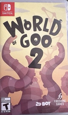 Fireshine Games World of Goo 2 Nintendo Switch Physics Simulation Puzzle 2024