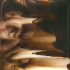 COE 96 - Uroboros Retired - Chocolate Clear Streaky Frit UF1104 - UF5104