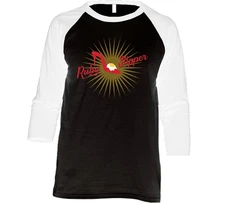 Ruby Slipper Cafe New Orleans Restaurant Logo Raglan 3/4 Sleeve