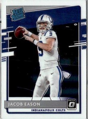 2020 Donruss Optic #162 Jacob Eason Indianapolis Colts (L)