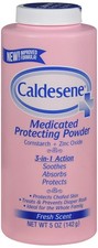 Caldesene Medicated Protecting Powder Cornstarch and Zinc Oxide, 5 Oz