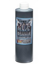 Zombie Black Blood - Costume Makeup Accessory 1 Pint
