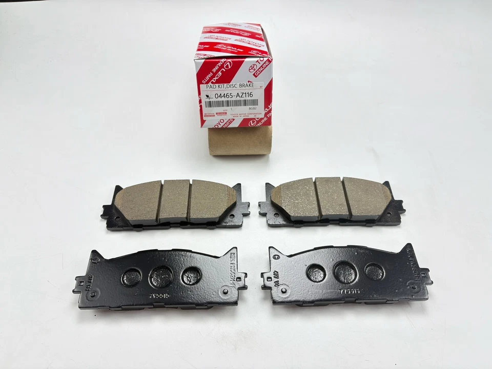 Pastilhas de freio dianteiro Toyota Camry LEXUS 2007-2017 cerâmica original do fabricante 04465-AZ116 - Imagem 4 de 4