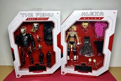 WWE Ultimate Firefly Funhouse Figure 2pk:  THE FIEND  BRAY WYATT & ALEXA BLISS