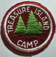 BSA 1960s Treasure Island Camp 2 7/8” Round Patch