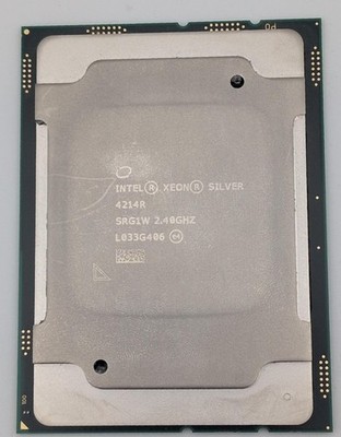 Intel Xeon Silver 4214R 2.4GHz 16.5MB 12-Core 100W LGA3647 SRG1W