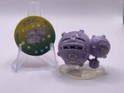 Weezing  ~1.5" Pokémon TOMY Figure - Vintage 1999 CGTSJ