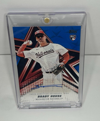 Topps 2026 Series 1 Baseball Stars Autographs Brady House RC Blue /150 BSA-BH