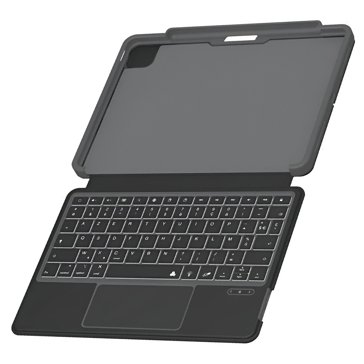 Étui clavier iPad Air 11 M2 anti-choc avec support Quick Note - 3