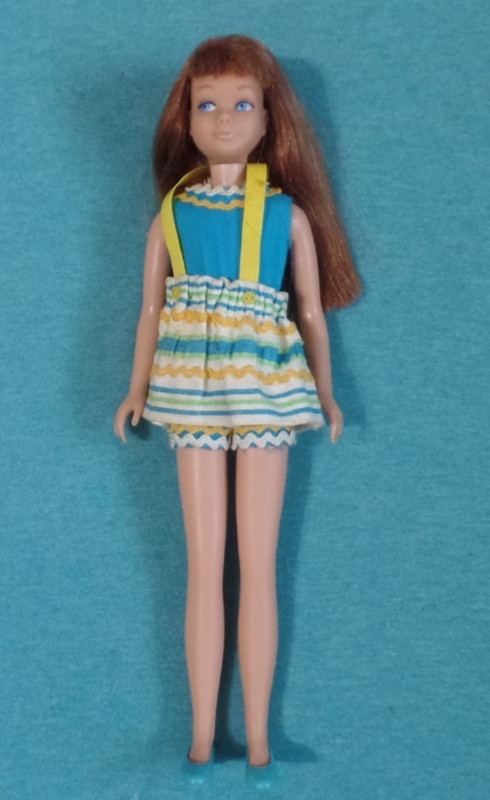 Vintage Skipper Doll - MOD Era 950 Titian Straight Leg Skipper Doll