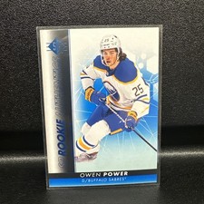 2022-23 Upper Deck SP Rookie Authentics OWEN POWER Blue #110 Sabres RC