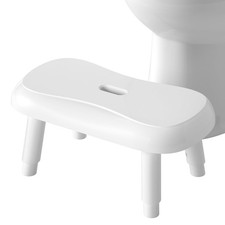 Toilet Stool Squat - 6.7", 7.5", 8.3" and 9" Adjustable Heights - Bathroom Po...