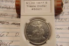 1877s Trade Silver Dollar 90% Silver Early Type Coin Very Nice Coin