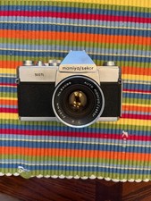 Vintage Mamiya Sekor 500 TL Camera Mamiya Sekor 50mm Lens UNTESTED CASE X Lense