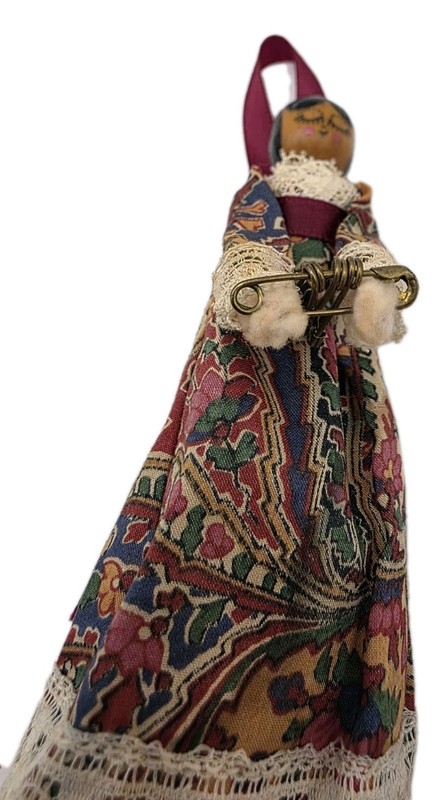 Liberty Hand Made In England Potpourri Girl  4"