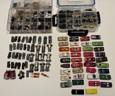 WOW LOT OF 75 PCS AURORA THUNDER-JET HO SLOT CAR PARTS VINTAGE, L@@K READ!!!