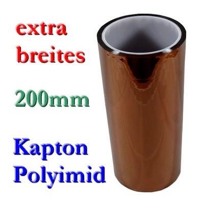 Kapton Koptan Klebefolie hitzebeständig Polyimid Folie Makerbot RepRap 200mm