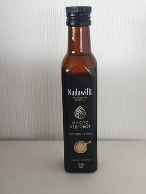 Sibirische Zedernussöl/Кедровое масло, kalt gepresst, Bio - 250 ml