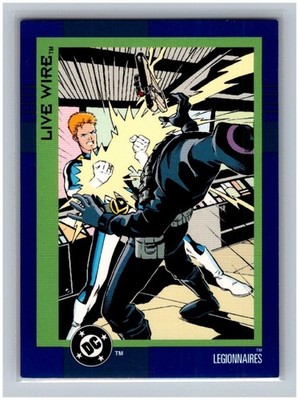 1993 SkyBox DC Cosmic Teams #84 Live Wire Legionnaires Garth Ranzz Trading Card