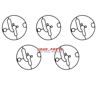 #ad 5x Fit Nikki Carbs 698781 Carburetor Float Bowl Gasket $7.90