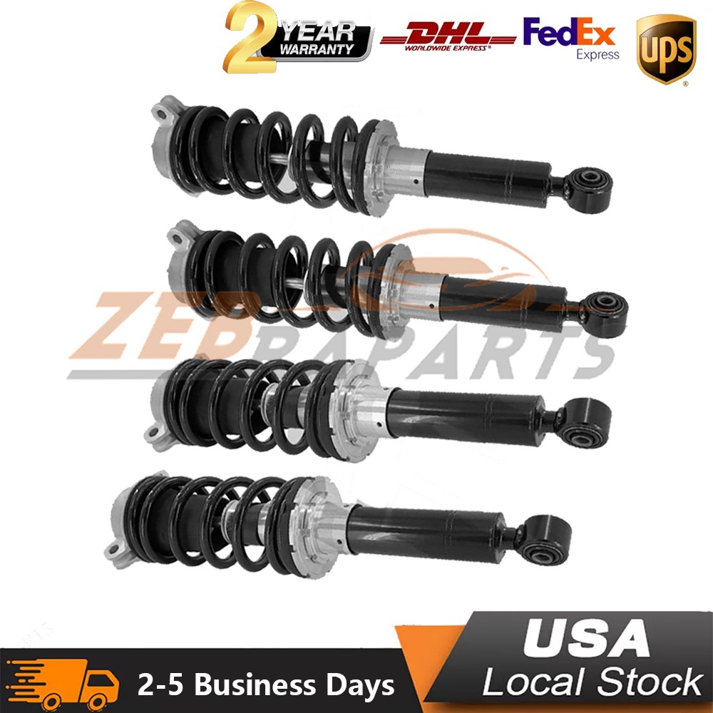 Full Front & Rear Shock Struts Magnetic For Ferrari 458 Italia Spider Speciale