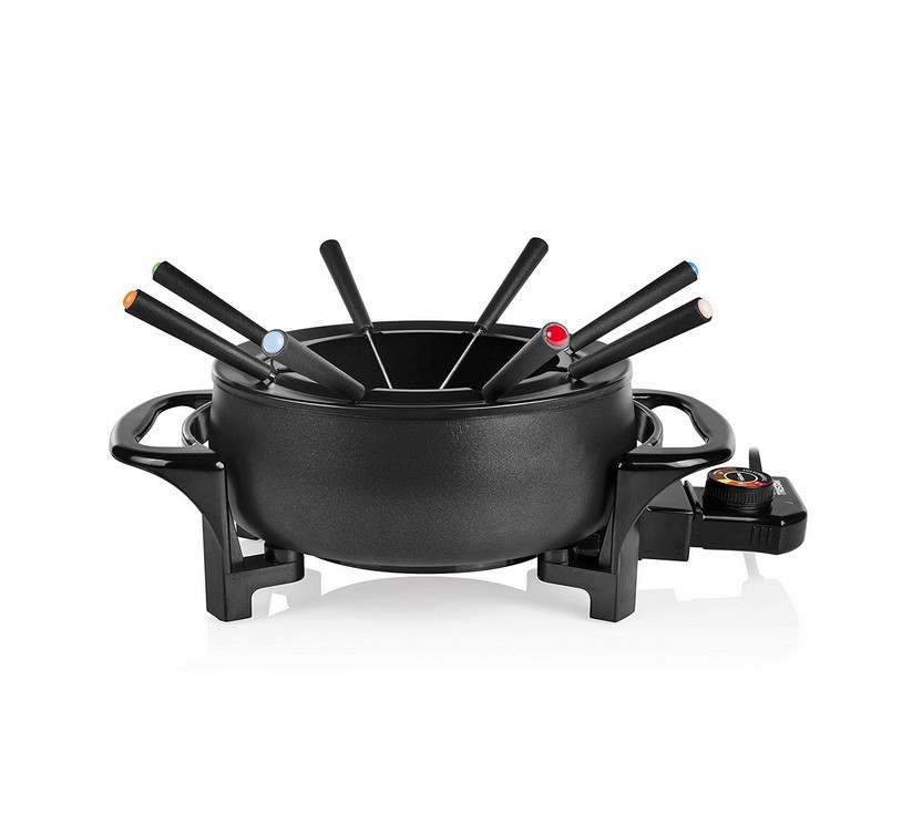 Appareil à fondue Tristar 1000W réglable avec cuve antiadhésive
