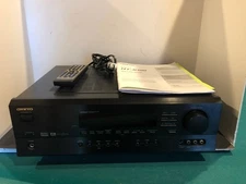 Onkyo HT R500 5.1 Channel 230 Watt AV Receiver Home Theatre RCA/S-VIDEO Complete