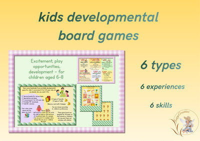 Learning Bundle Kids Emotions Board game Therapy Coping Skills PDF Printable