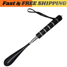 Shoe Horn Extra Long Handle Stainless Steel 28" Handled Metal Shoehorn Horns 