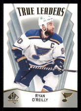 2021-22 SP Authentic True Leaders Ryan O'Reilly St. Louis Blues #TL-7
