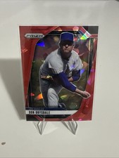 2025 Panini Prizm - Don Drysdale, Don Drysdale #57 Red Ice Prizm