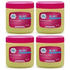 MED PRIDE Baby Petroleum Jelly 8oz / 13oz Dry Skin Protectant Moisturizer 2-4ct