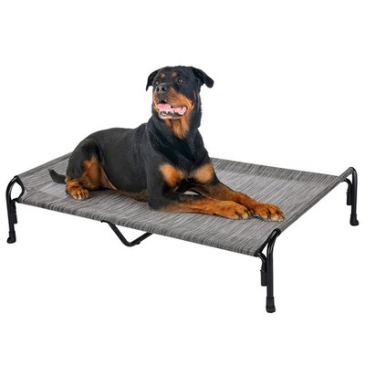 XXL Outdoor Elevated Dog Bed, Raised Dog Cot for Extra Large Dogs, Cooling Wa...