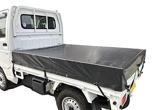 Tonneau Cover Black for Japanese Kei Mini Truck Acty Sambar Carry Hijet Minicab - Bild 1 von 3