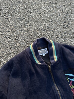 Cav Empt Cobra Zip Bomber Jacket Size L Large Spellout Logo | eBay