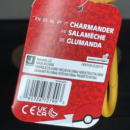 Pokemon Charmander Little Buddy Bag Clip Peluche Jazwares - Imagen 9 de 9