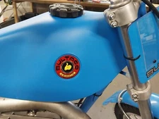 BULTACO SHERPA 250 350 198 199 PETROL TANK THICK GRAPHICS DECALS STICKERS