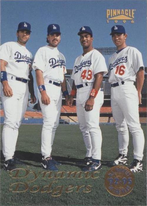 1996 Pinnacle - Eric Karros Hideo Nomo Mike Piazza #132 for sale