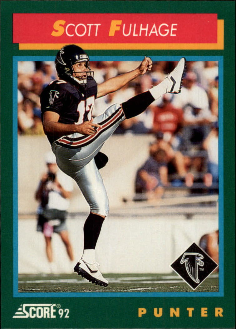 1992 Score #274 Scott Fulhage - NM