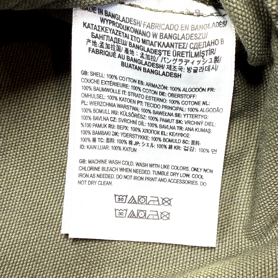 Pantalones cargo Vans para mujer talla 24 verde oliva Arroyo pierna ancha 🔥 Foto 4 de 4