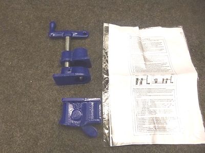 Westward Clutch Pipe Clamp, Steel Handle and - Throat Depth 4YR41
