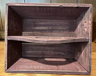 1950's Farmhouse Antique Primitive Wood Divided Cutlery Tray/Caddy Tote Dark Red — photo 5