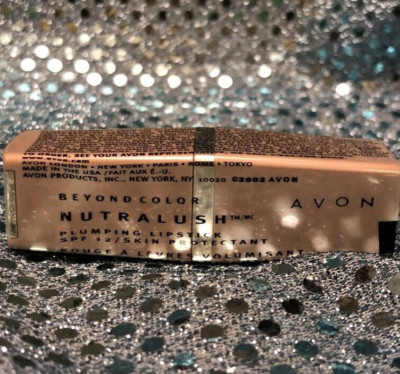AVON Beyond Color Nutralush Plumping Lipstick SPF12 ~ Tres Chic~ NOS