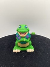Vintage 1997 The Land Before Time Tumbling DUCKY Burger King Wind-Up Flip Toy F
