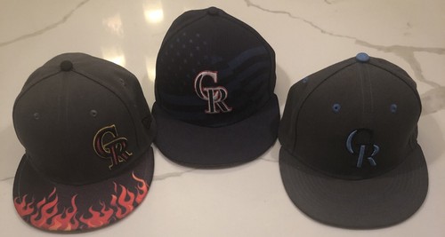 Colorado Rockies Fitted Size 7 Baseball 