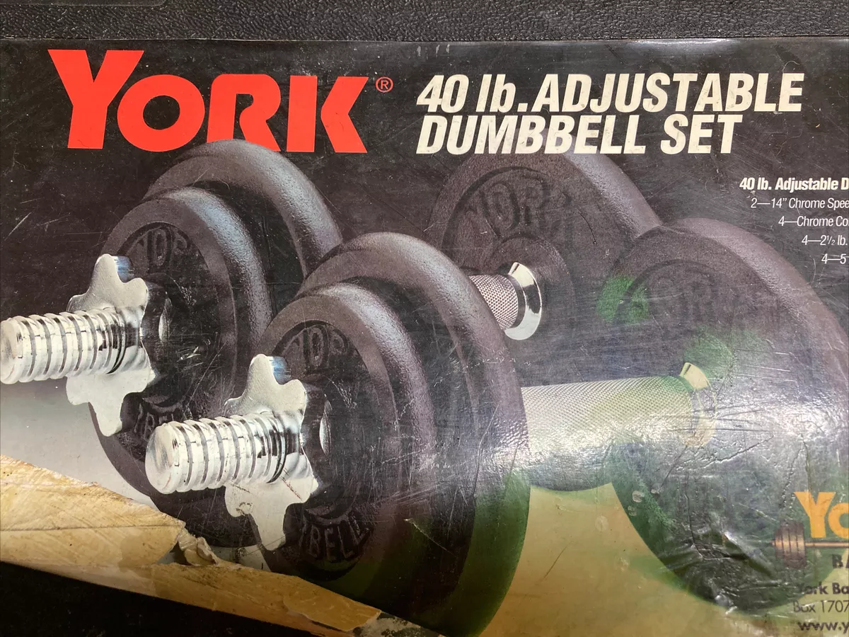 Adjustable Dumbbell Weights Set w Travel Case Weightlifting