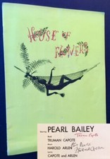 Truman Capote / The Original Program for House of Flowers Signed 1st ed 1955