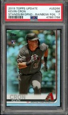 2019 Topps Update Rainbow Foil Kevin Cron #US266 RC PSA 7 Arizona Diamondbacks