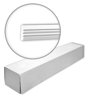 Profhome 151306 Wand- und Friesleisten 1 Karton SET mit 36 Zierleisten | 72 m