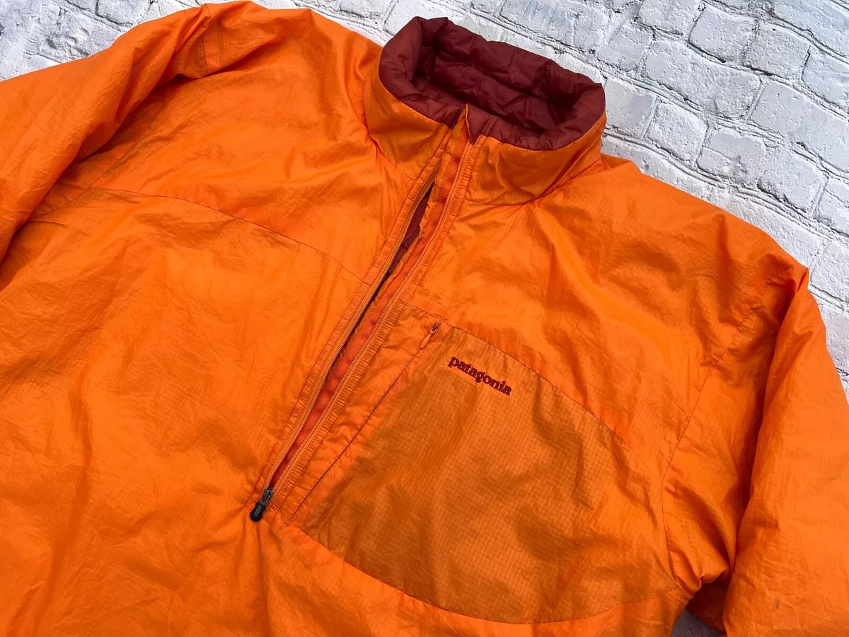 Patagonia micro best sale puff sunset orange
